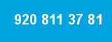 920 811 37 81